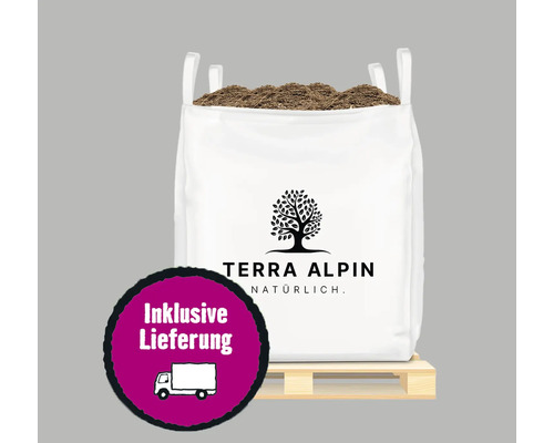 Füllmaterial für Hochbeete Terra Alpin BigBag 1,2 m³ inkl. Lieferung Großer Sack Pflanzerde von Terra Alpin auf Palette inklusive Lieferung