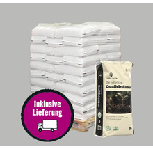 Palette mit Säcken Terra Alpin Qualitätskompost inklusive Lieferung.