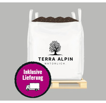 Terra Alpin Big Bag Pflanzerde auf Palette mit Inklusive Lieferung Zeichen