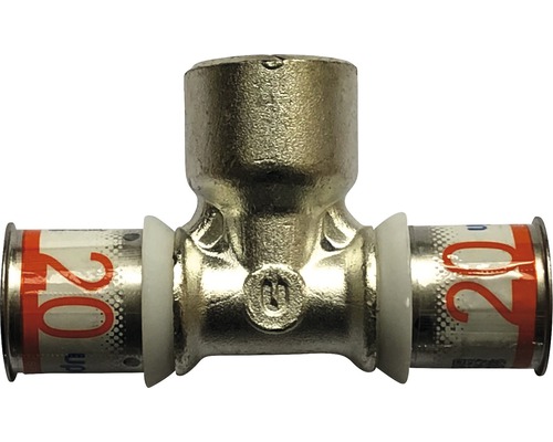 Press-T-Stück Uponor 20x1/2"x20 mm Press-T-Stück Uponor 20x1/2"x20 mm