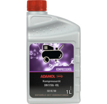 Adamol Kompressoröl in einer 1 Liter Flasche gemäß DIN 51506 VDL
