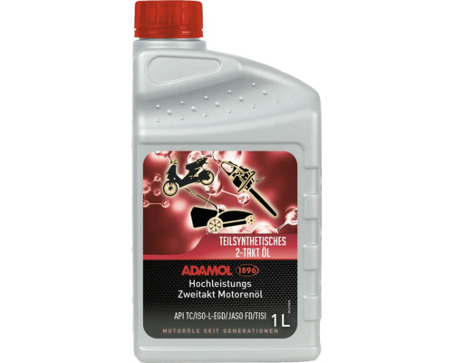 Adamol Zweitakt Motoröl, 1 Liter Flasche