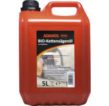 Adamol Bio Kettensägenöl auf Rapsölbasis im 5 Liter Kanister