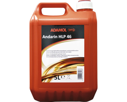 Adamol Andarin HLP 46 Hydrauliköl im 5 Liter Kanister
