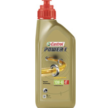 Castrol Power 1 Motoröl 10W-40 für Viertaktmotoren in einer 1 Liter Flasche