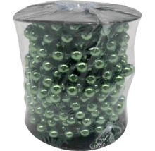 Girlande mit grünen Perlen in transparenter Verpackung