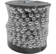 Girlande mit silberfarbenen Kugeln im Paket