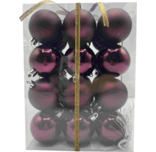 Verpackung mit Weihnachtskugeln