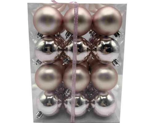 Verpackung mit Christbaumkugeln