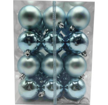 Verpackung mit zwölf Christbaumkugeln