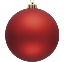 Rote Weihnachtskugel