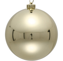 Goldene Weihnachtskugel