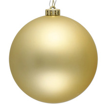 Goldene Weihnachtskugel