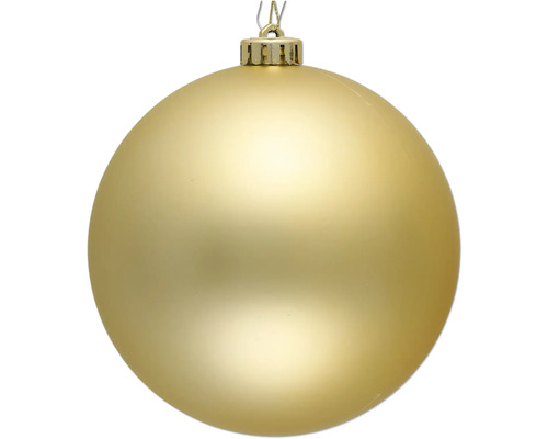 Weihnachtsdekoration Lafiora KS Kugeln D 25 cm gold matt Goldene Weihnachtskugel