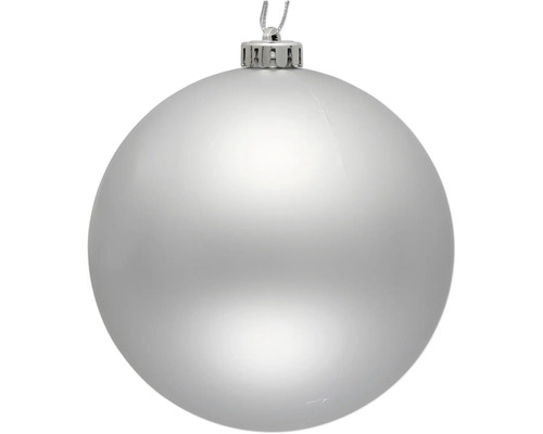 Weihnachtsdekoration Lafiora KS Kugeln D 25 cm silber matt Silberne Weihnachtskugel