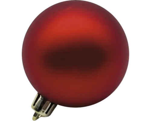 Rote Weihnachtskugel zur Dekoration