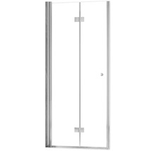 Duschtür mit Rahmen und Griff