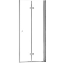 Duschabtrennung mit Tür aus Glas und Rahmen