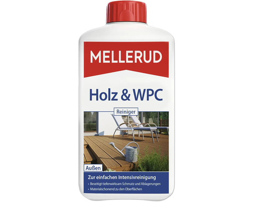 Mellerud Holz und WPC Reiniger für den Außenbereich in einer Flasche