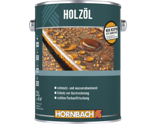 HORNBACH Holzöl bangkirai 2,5 L