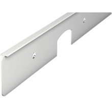 Metallgriffleiste mit Aussparung und Bohrlöchern