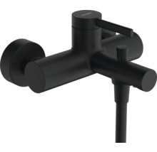 Schwarze Hansgrohe Aufputz-Brausearmatur mit Handbrause