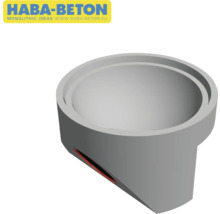 Betonschachtring mit Einstiegsloch