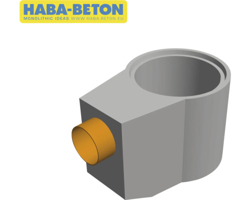 Straßenablauf Zwischenteil DN 450/550 mm 3z Betonschacht mit Rohranschluss