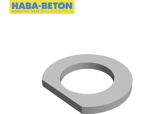 Betonbauteil mit Bohrloch