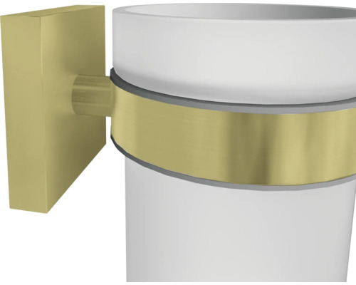 Wand-Zahnputzbecherhalter mit Becher