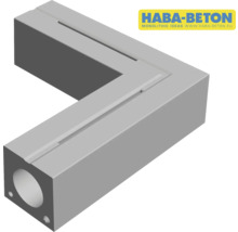 HABA-BETON Eckelement für den Gartenbau