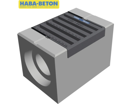 Betonschacht mit Gitterrost