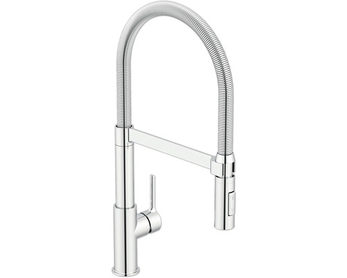 Küchenarmatur flexibel Einhebel Küchenarmatur Küchenarmatur mit Brause KEO CAI chrom Küchenarmatur mit flexiblem Auslauf