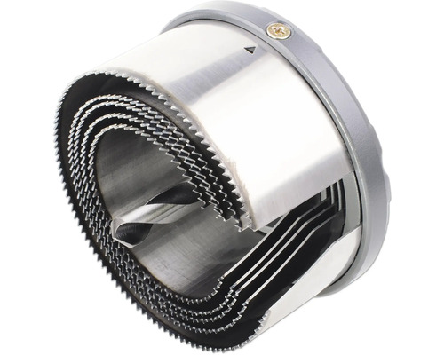 Lochsäge Wolfcraft 60-95 mm Wolframstahl 5 Stück