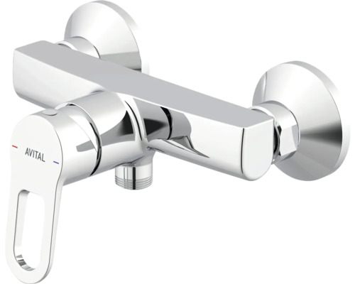 Avital Aufputz-Brausearmatur aus Metall