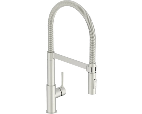 Küchenarmatur KEO Cai mit Handbrause edelstahl