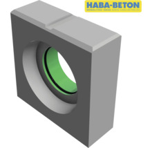 Betonformstück mit runder Öffnung