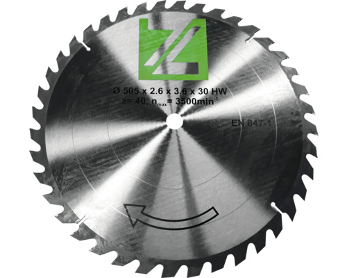 Kreissägeblatt mit Hartmetallzähnen