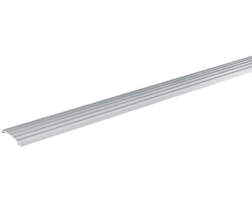 Aluminium Übergangsprofil mit geriffelter Oberfläche.