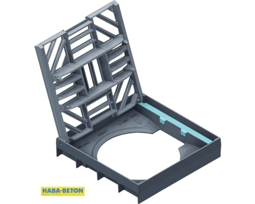 HABA-Beton Schachtabdeckung mit Klappdeckel