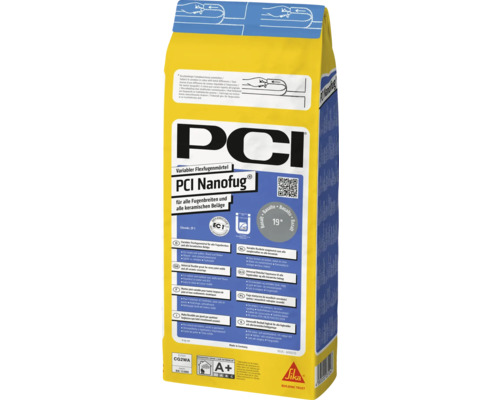 PCI Nanofug® Variabler Flexfugenmörtel für Steingut- und Steinzeugbeläge bahamabeige 4 kg PCI Nanofug flexibler Fugenmörtel für alle Fugenbreiten und keramischen Beläge