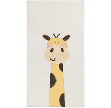 Badteppich mit Giraffenmotiv für Kinder