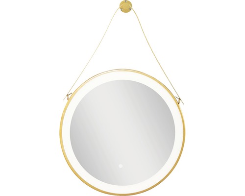 Sanotechnik Spiegel 60 cm Soho mit LED-Beleuchtung Schwarz kaufen bei OBI