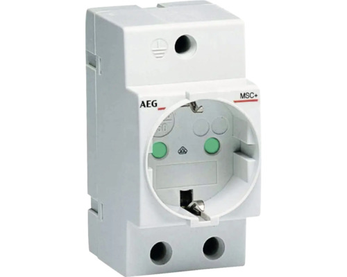 AEG Steckdose für die Hutschiene