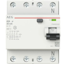 AEG Fehlerstromschutzschalter 40A, 4-polig, 30mA