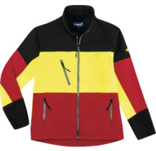 Fleecejacke mit durchgehendem Reißverschluss
