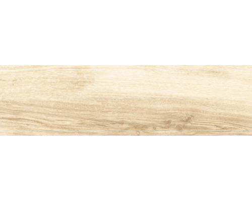 Feinsteinzeug Bodenfliese Laly17 Natural 17,5 x 62,5 cm beige matt Holzboden mit Maserung