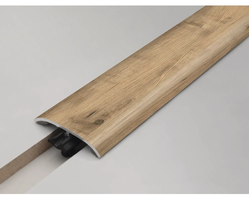 Übergangsprofil mit Holzdekor zur Bodenverlegung