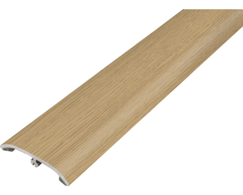 Bodenprofil aus Kunststoff mit Holzstruktur