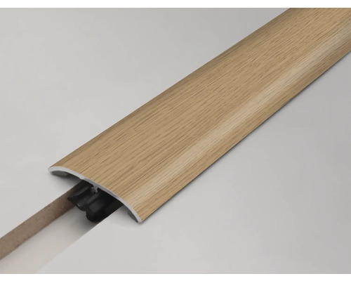 Profilleiste aus Aluminium mit Holzdekor